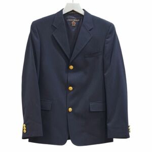 Tommy Hilfiger Dark Blue Blazer with Gold Accents
Size 16 Reg